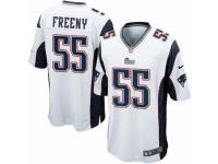 Men's Nike New England Patriots #55 Jonathan Freeny Game White NFL Jersey