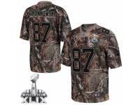 Men's Nike New England Patriots 87 Rob Gronkowski Limited Camo Realtree Super Bowl XLIX NFL Jersey