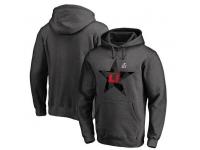 Men's Super Bowl LI Pro Line Lone Star Pullover Hoodie - Charcoal