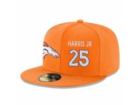 NFL Denver Broncos #25 Chris Harris Jr Snapback Adjustable Player Hat - Orange White