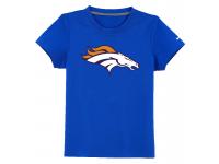 NFL Nike Denver Broncos Sideline Legend Authentic Logo Youth T-Shirt Blue