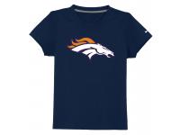 NFL Nike Denver Broncos Sideline Legend Authentic Logo Youth T-Shirt Dark Blue