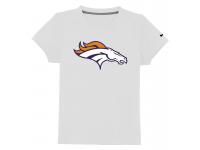NFL Nike Denver Broncos Sideline Legend Authentic Logo Youth T-Shirt White