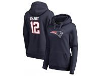 NFL Women's New England Patriots #12 Tom Brady Hoodie