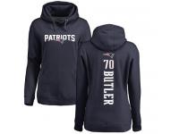 Nike Adam Butler Navy Blue Backer Women's - NFL New England Patriots #70 Pullover Hoodie