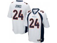 Nike Adam Jones Denver Broncos Youth Game White Jersey