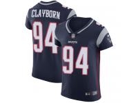 Nike Adrian Clayborn Elite Navy Blue Home Men's Jersey - NFL New England Patriots #94 Vapor Untouchable