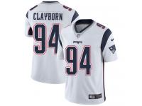 Nike Adrian Clayborn Limited White Road Youth Jersey - NFL New England Patriots #94 Vapor Untouchable