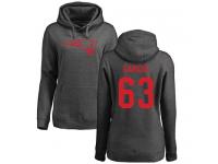 Nike Antonio Garcia Ash One Color Women's - NFL New England Patriots #63 Pullover Hoodie