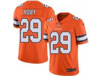 Nike Broncos #29 Bradley Roby Orange Men Stitched NFL Limited Rush Jersey