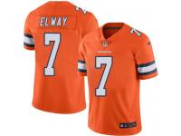 Nike Broncos #7 John Elway Orange Youth Stitched NFL Limited Rush Jersey