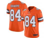 Nike Broncos #84 Shannon Sharpe Orange Youth Stitched NFL Limited Rush Jersey