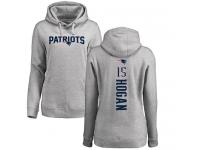 Nike Chris Hogan Ash Backer Women's - NFL New England Patriots #15 Pullover Hoodie