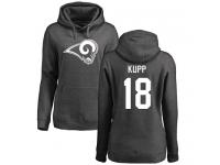 Nike Cooper Kupp Ash One Color Women's - NFL Los Angeles Rams #18 Pullover Hoodie