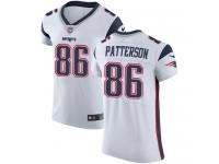 Nike Cordarrelle Patterson Elite White Road Men's Jersey - NFL New England Patriots #86 Vapor Untouchable