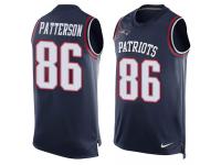 Nike Cordarrelle Patterson Navy Blue Men's Jer44sey - NFL New England Patriots #86 Player Name & Number Tank Top