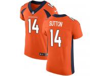 Nike Courtland Sutton Elite Orange Home Men's Jersey - NFL Denver Broncos #14 Vapor Untouchable