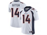 Nike Courtland Sutton Limited White Road Men's Jersey - NFL Denver Broncos #14 Vapor Untouchable