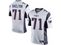 Nike Danny Shelton Game White Road Youth Jersey - NFL New England Patriots #71