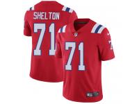 Nike Danny Shelton Limited Red Alternate Men's Jersey - NFL New England Patriots #71 Vapor Untouchable