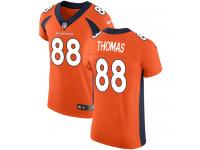 Nike Demaryius Thomas Elite Orange Home Men's Jersey - NFL Denver Broncos #88 Vapor Untouchable