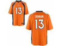 Nike Denver Broncos #13 Trevor Siemian orange Alternate Men's Stitched NFL New Elite Jersey