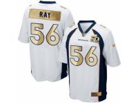 Nike Denver Broncos 56 Shane Ray White Men's Stitched NFL Game Super Bowl 50 Collection Jersey