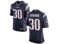 Nike Duron Harmon Game Navy Blue Home Youth Jersey - NFL New England Patriots #30