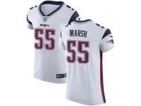 Nike Elite Cassius Marsh White Men's Jersey - New England Patriots #55 NFL Vapor Untouchable Road