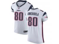 Nike Elite Danny Amendola White Men's Jersey - New England Patriots #80 NFL Vapor Untouchable Road