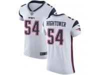 Nike Elite Dont'a Hightower White Men's Jersey - New England Patriots #54 NFL Vapor Untouchable Road