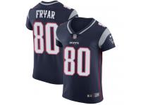 Nike Elite Irving Fryar Navy Blue Men's Jersey - New England Patriots #80 NFL Vapor Untouchable Home