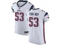 Nike Elite Kyle Van Noy White Men's Jersey - New England Patriots #53 NFL Vapor Untouchable Road