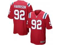 Nike James Harrison Game Red Alternate Men's Jersey - NFL New England Patriots #92