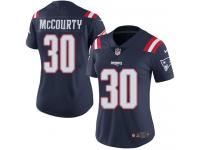 Nike Jason McCourty Limited Navy Blue Women's Jersey - NFL New England Patriots #30 Rush Vapor Untouchable