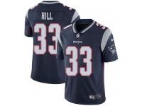 Nike Jeremy Hill Limited Navy Blue Home Youth Jersey - NFL New England Patriots #33 Vapor Untouchable