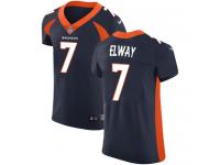 Nike John Elway Elite Navy Blue Alternate Men's Jersey - NFL Denver Broncos #7 Vapor Untouchable