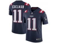 Nike Julian Edelman Limited Navy Blue Youth Jersey - NFL New England Patriots #11 Rush Vapor Untouchable