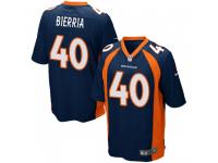 Nike Keishawn Bierria Denver Broncos Men's Game Navy Blue Alternate Jersey