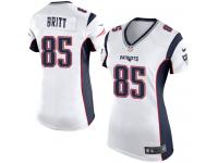 Nike Kenny Britt Game White Road Women's Jersey - NFL New England Patriots #88