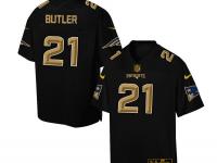 Nike Men NFL New England Patriots #21 Malcolm Butler Black Game Jersey