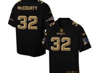 Nike Men NFL New England Patriots #32 Devin McCourty Black Game Jersey