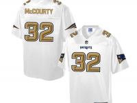 Nike Men NFL New England Patriots #32 Devin McCourty White Game Jersey