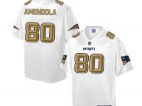 Nike Men NFL New England Patriots #80 Danny Amendola White Game Jersey