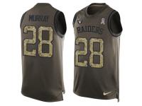 Nike Men NFL Oakland Raiders #28 Latavius Murray Olive Salute To Service Tank Top