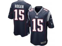 Nike Men's Chris Hogan Game Navy Blue Home Jersey - New England Patriots NFL #15