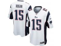 Nike Men's Chris Hogan Game White Road Jersey - New England Patriots NFL #15