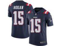 Nike Men's Chris Hogan Limited Navy Blue Jersey - New England Patriots NFL #15 Rush