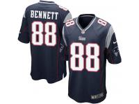 Nike Men's Martellus Bennett Game Navy Blue Home Jersey - New England Patriots NFL #88