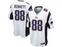 Nike Men's Martellus Bennett Game White Road Jersey - New England Patriots NFL #88